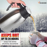 Coffee Thermal Carafe (68 Oz) + Free Brush